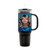 Farrah Fawcett Beautiful Actress Insulated Travel Mug