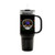 Grateful Dead Floral Insulated Travel Mug