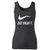 High quality print of this slim fit just break it women tank top will turn heads. And bystanders won't be disappointed - the racerback cut looks good one any woman's shoulders.