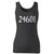 High quality print of this slim fit les miserables 24601 women tank top will turn heads. And bystanders won't be disappointed - the racerback cut looks good one any woman's shoulders.