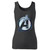 High quality print of this slim fit marvel avengers logo 2 women tank top will turn heads. And bystanders won't be disappointed - the racerback cut looks good one any woman's shoulders.