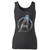High quality print of this slim fit marvel avengers logo 5 women tank top will turn heads. And bystanders won't be disappointed - the racerback cut looks good one any woman's shoulders.