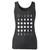 High quality print of this slim fit moon phases women tank top will turn heads. And bystanders won't be disappointed - the racerback cut looks good one any woman's shoulders.