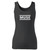 High quality print of this slim fit muse logo festival tour music rock band women tank top will turn heads. And bystanders won't be disappointed - the racerback cut looks good one any woman's shoulders.