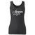 High quality print of this slim fit pretty brown sugar women tank top will turn heads. And bystanders won't be disappointed - the racerback cut looks good one any woman's shoulders.