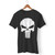 Punisher Skull Logo Distressed Men T Shirt