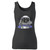 High quality print of this slim fit retro video game astronaut women tank top will turn heads. And bystanders won't be disappointed - the racerback cut looks good one any woman's shoulders.