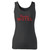 High quality print of this slim fit rosebud motel women tank top will turn heads. And bystanders won't be disappointed - the racerback cut looks good one any woman's shoulders.