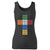 High quality print of this slim fit rubiks cross women tank top will turn heads. And bystanders won't be disappointed - the racerback cut looks good one any woman's shoulders.