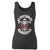 High quality print of this slim fit son of santa motor club women tank top will turn heads. And bystanders won't be disappointed - the racerback cut looks good one any woman's shoulders.
