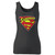 High quality print of this slim fit superdad women tank top will turn heads. And bystanders won't be disappointed - the racerback cut looks good one any woman's shoulders.