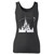 High quality print of this slim fit tinkerbell disney castle women tank top will turn heads. And bystanders won't be disappointed - the racerback cut looks good one any woman's shoulders.