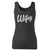 High quality print of this slim fit wifey women tank top will turn heads. And bystanders won't be disappointed - the racerback cut looks good one any woman's shoulders.
