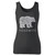 High quality print of this slim fit yosemite bear women tank top will turn heads. And bystanders won't be disappointed - the racerback cut looks good one any woman's shoulders.