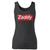High quality print of this slim fit zaddy women tank top will turn heads. And bystanders won't be disappointed - the racerback cut looks good one any woman's shoulders.