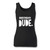 High quality print of this slim fit birthday dude women tank top will turn heads. And bystanders won't be disappointed - the racerback cut looks good one any woman's shoulders.
