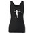 High quality print of this slim fit blackbeards flag women tank top will turn heads. And bystanders won't be disappointed - the racerback cut looks good one any woman's shoulders.