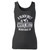 High quality print of this slim fit black belt white belt martial arts women tank top will turn heads. And bystanders won't be disappointed - the racerback cut looks good one any woman's shoulders.