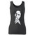 High quality print of this slim fit bob marley songwriter musician retro women tank top will turn heads. And bystanders won't be disappointed - the racerback cut looks good one any woman's shoulders.