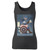 High quality print of this slim fit captain america toilet women tank top will turn heads. And bystanders won't be disappointed - the racerback cut looks good one any woman's shoulders.