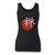 High quality print of this slim fit chinese japanese zen symbol women tank top will turn heads. And bystanders won't be disappointed - the racerback cut looks good one any woman's shoulders.