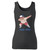 High quality print of this slim fit dab bod kat art women tank top will turn heads. And bystanders won't be disappointed - the racerback cut looks good one any woman's shoulders.