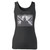 High quality print of this slim fit darth vader party women tank top will turn heads. And bystanders won't be disappointed - the racerback cut looks good one any woman's shoulders.