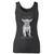 High quality print of this slim fit dog love back off 2 women tank top will turn heads. And bystanders won't be disappointed - the racerback cut looks good one any woman's shoulders.