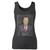 High quality print of this slim fit donald trump mugshot women tank top will turn heads. And bystanders won't be disappointed - the racerback cut looks good one any woman's shoulders.