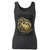 High quality print of this slim fit i am not a princess i am khalessi gold logo women tank top will turn heads. And bystanders won't be disappointed - the racerback cut looks good one any woman's shoulders.