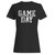 These are game day women t shirt that are cute tied to the side or paired with a cardigan or jacket for a more styled look. So comfy and classic, they are sure to make your vacation extra magical.