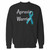 Your apraxia warrior crewneck sweatshirt just got an update. This super comfortable and lighter weight crewneck will become your favorite go-to sweatshirt. The cozy spandex cuffs and waistband make this pill-resistant sweatshirt a fan favorite.And your group will look and feel their best in this premium ringspun cotton crew.