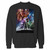 Your avengers infinity war 2 crewneck sweatshirt just got an update. This super comfortable and lighter weight crewneck will become your favorite go-to sweatshirt. The cozy spandex cuffs and waistband make this pill-resistant sweatshirt a fan favorite.And your group will look and feel their best in this premium ringspun cotton crew.