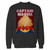 Your captain marvel superhero crewneck sweatshirt just got an update. This super comfortable and lighter weight crewneck will become your favorite go-to sweatshirt. The cozy spandex cuffs and waistband make this pill-resistant sweatshirt a fan favorite.And your group will look and feel their best in this premium ringspun cotton crew.