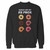 Your check out my six pack donut crewneck sweatshirt just got an update. This super comfortable and lighter weight crewneck will become your favorite go-to sweatshirt. The cozy spandex cuffs and waistband make this pill-resistant sweatshirt a fan favorite.And your group will look and feel their best in this premium ringspun cotton crew.