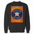Your houston astros logo crewneck sweatshirt just got an update. This super comfortable and lighter weight crewneck will become your favorite go-to sweatshirt. The cozy spandex cuffs and waistband make this pill-resistant sweatshirt a fan favorite.And your group will look and feel their best in this premium ringspun cotton crew.