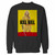 Your kill bill official movie cover crewneck sweatshirt just got an update. This super comfortable and lighter weight crewneck will become your favorite go-to sweatshirt. The cozy spandex cuffs and waistband make this pill-resistant sweatshirt a fan favorite.And your group will look and feel their best in this premium ringspun cotton crew.