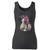 High quality print of this slim fit freeship pink singer women tank top will turn heads. And bystanders won't be disappointed - the racerback cut looks good one any woman's shoulders.