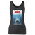 High quality print of this slim fit jaws inspired women tank top will turn heads. And bystanders won't be disappointed - the racerback cut looks good one any woman's shoulders.