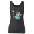 High quality print of this slim fit meeko and flit women tank top will turn heads. And bystanders won't be disappointed - the racerback cut looks good one any woman's shoulders.