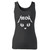 High quality print of this slim fit metallica meow cat women tank top will turn heads. And bystanders won't be disappointed - the racerback cut looks good one any woman's shoulders.