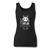 High quality print of this slim fit reaper cat women tank top will turn heads. And bystanders won't be disappointed - the racerback cut looks good one any woman's shoulders.