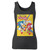 High quality print of this slim fit sonic the hedgehog logo women tank top will turn heads. And bystanders won't be disappointed - the racerback cut looks good one any woman's shoulders.