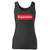 High quality print of this slim fit supermom women tank top will turn heads. And bystanders won't be disappointed - the racerback cut looks good one any woman's shoulders.