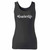 High quality print of this slim fit teacher life 1 women tank top will turn heads. And bystanders won't be disappointed - the racerback cut looks good one any woman's shoulders.