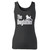 High quality print of this slim fit the dogfather poodle women tank top will turn heads. And bystanders won't be disappointed - the racerback cut looks good one any woman's shoulders.