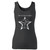 High quality print of this slim fit the sister of mercy logo women tank top will turn heads. And bystanders won't be disappointed - the racerback cut looks good one any woman's shoulders.