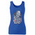 High quality print of this slim fit theodore roosevelt teddy president women tank top will turn heads. And bystanders won't be disappointed - the racerback cut looks good one any woman's shoulders.