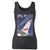 High quality print of this slim fit trans world airlines boeing 707 women tank top will turn heads. And bystanders won't be disappointed - the racerback cut looks good one any woman's shoulders.