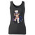 High quality print of this slim fit uncle sam inspired women tank top will turn heads. And bystanders won't be disappointed - the racerback cut looks good one any woman's shoulders.